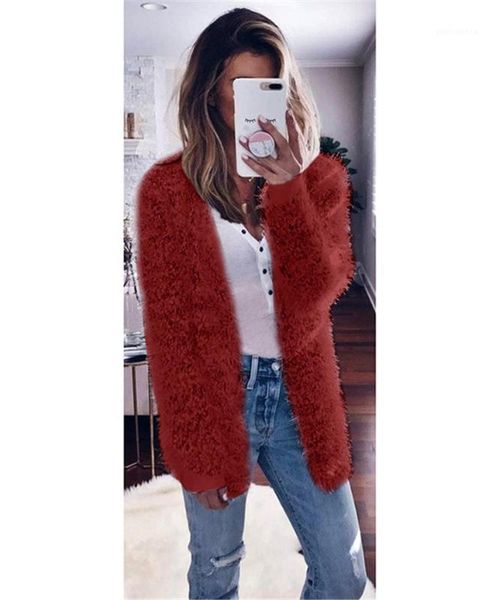 donna solid color warm plush coat female fashion autumn and winter new designer women faux fur coat, Black
donna solid color warm plush coat female fashion autumn and winter new designer women faux fur coat, Black