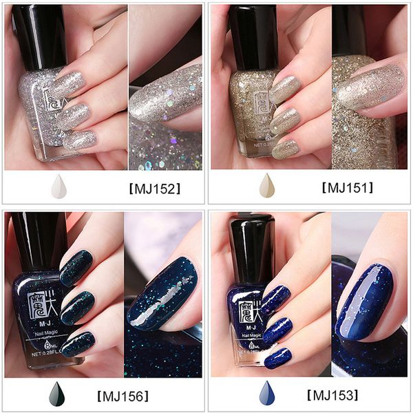 professional nail art decoration for women 16 colors pigment 8ml shining silver gold glittle metalic nail polish lot
professional nail art decoration for women 16 colors pigment 8ml shining silver gold glittle metalic nail polish lot
