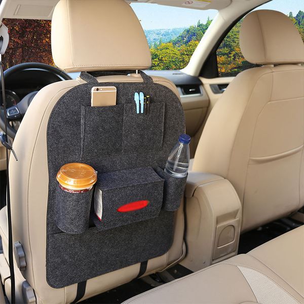 felt car back seat tidying multi pocket storage bag pouch for bottle magazine cup
felt car back seat tidying multi pocket storage bag pouch for bottle magazine cup