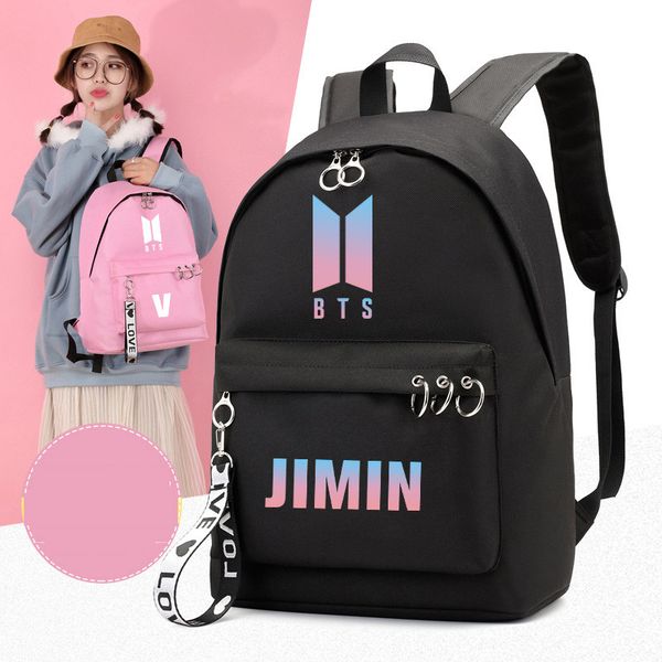 2019 Outdoor wild casual bangtanes student school canvas backpack boys kpop army bomb fresh trend fan pouch bags for women
2019 Outdoor wild casual bangtanes student school canvas backpack boys kpop army bomb fresh trend fan pouch bags for women