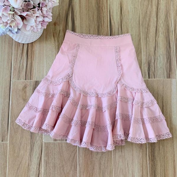 red roosarosee designer high-end spring summer 2020 women lace patchwork cake mini cotton skirt elegant female party new skirts, Black
red roosarosee designer high-end spring summer 2020 women lace patchwork cake mini cotton skirt elegant female party new skirts, Black