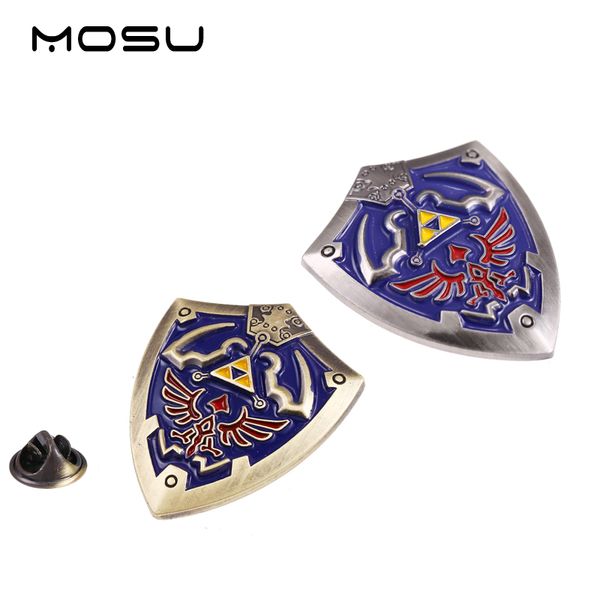 game the legend of zelda hylian shield brooch can dropshipping metal environmental jewelry nice gift ys10808, Gray
game the legend of zelda hylian shield brooch can dropshipping metal environmental jewelry nice gift ys10808, Gray