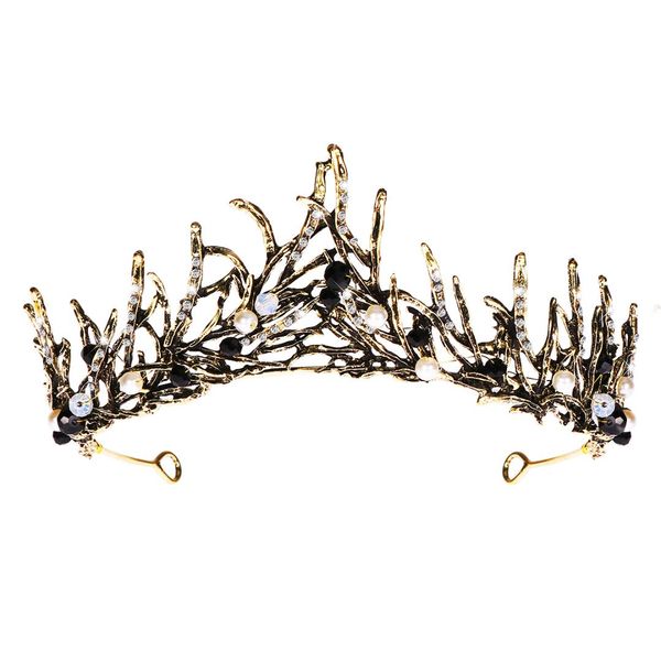 european-style baroque bridal hairband flower pearls hair band headpiece headwear wedding accessories, Golden;white
european-style baroque bridal hairband flower pearls hair band headpiece headwear wedding accessories, Golden;white