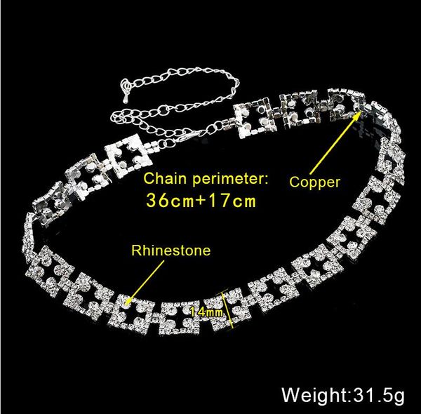 fashion trends in europe and america silver lady accessories high-end women's neck chain personality mosaic claw chain necklace jewelry
fashion trends in europe and america silver lady accessories high-end women's neck chain personality mosaic claw chain necklace jewelry