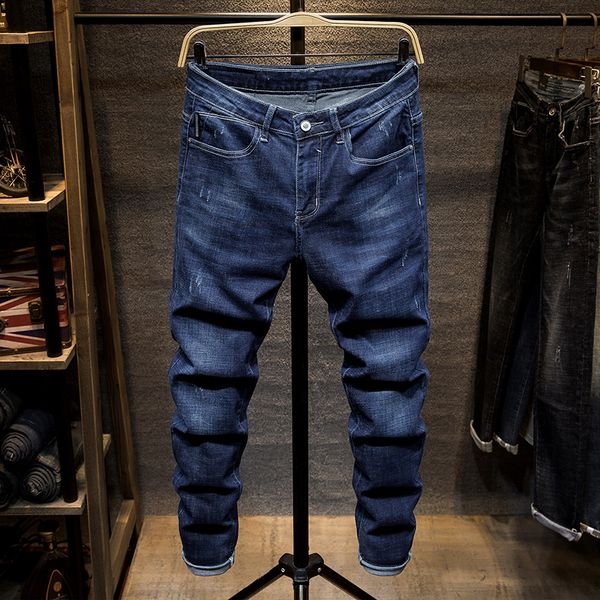 the blue contracted jeans men straight loose han edition cultivate one's morality tide youth elastic stretch joker men's trousers
the blue contracted jeans men straight loose han edition cultivate one's morality tide youth elastic stretch joker men's trousers