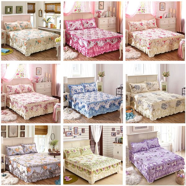 flower fit bed skirt warm thickening sanding quilted bedskirt bedding set cotton bed linen floral cover pillowcase 1/2/3 pcs
flower fit bed skirt warm thickening sanding quilted bedskirt bedding set cotton bed linen floral cover pillowcase 1/2/3 pcs