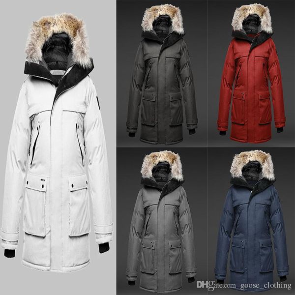 yatesy long parka crosshatch men's hooded fur collar zipper closed cold and windproof down jacket dhl ing, Black
yatesy long parka crosshatch men's hooded fur collar zipper closed cold and windproof down jacket dhl ing, Black