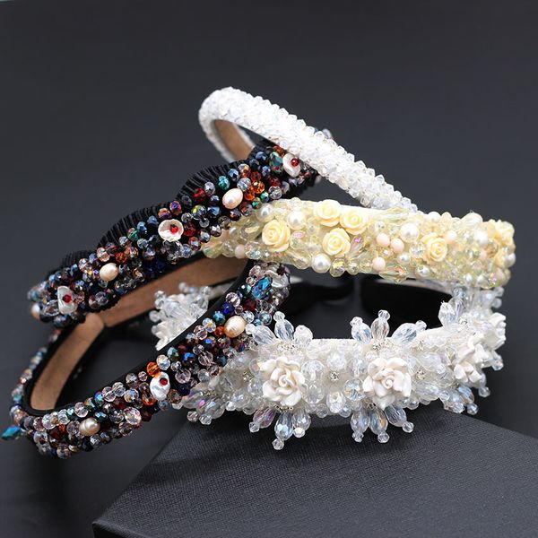 porcelain flower simple color crystal flower wild headband baroque fashion personality multicolor transparent headband 866, Golden;white
porcelain flower simple color crystal flower wild headband baroque fashion personality multicolor transparent headband 866, Golden;white
