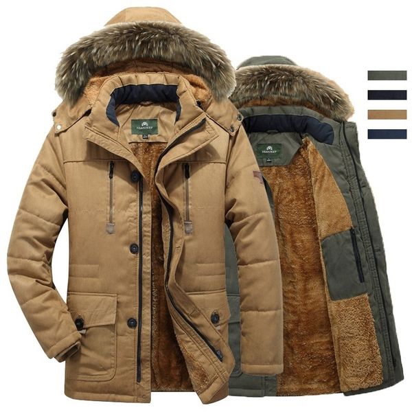 2019 winter jacket men's long parkas fleece warm fur parkas brand men thicken windbreaker overcoat plus size coats 5xl, Black
2019 winter jacket men's long parkas fleece warm fur parkas brand men thicken windbreaker overcoat plus size coats 5xl, Black