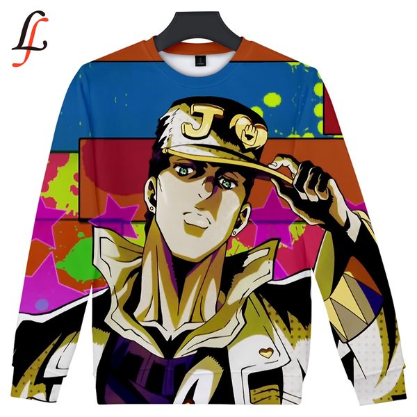 new anime jojo 3d print capless hoodies men women o-neck plus size sweatshirts jojo pullover tracksuits harajuku cool clothing, Black
new anime jojo 3d print capless hoodies men women o-neck plus size sweatshirts jojo pullover tracksuits harajuku cool clothing, Black