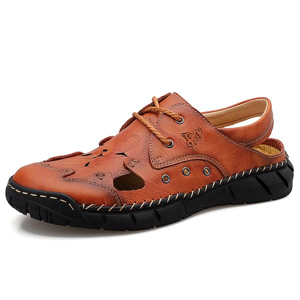men's summer sandals mens leather sandals comfrotable men's flats breathable men sandal shoes big size 38-50 drop ship, Black
men's summer sandals mens leather sandals comfrotable men's flats breathable men sandal shoes big size 38-50 drop ship, Black