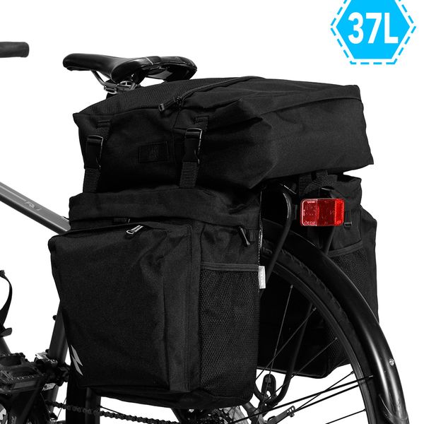 bicycle bike 37l 3-in-1 trunk bags bike pannier mtb road rear seat trunk bag bicycle cycling cargo luggage carrier bag
bicycle bike 37l 3-in-1 trunk bags bike pannier mtb road rear seat trunk bag bicycle cycling cargo luggage carrier bag