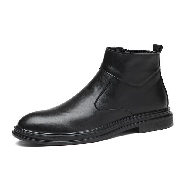 2020 spring leather shoes men boots fashion mens high black shoes classic men ankle boots male footwear ka2092
2020 spring leather shoes men boots fashion mens high black shoes classic men ankle boots male footwear ka2092