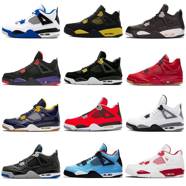 Mens 4 4s Basketball Shoes Cactus Jack Thunder Black Gum Cat Travis Scott Singles Day Toro bravo Motor Mens Sport Sneakers Designer Shoes
Mens 4 4s Basketball Shoes Cactus Jack Thunder Black Gum Cat Travis Scott Singles Day Toro bravo Motor Mens Sport Sneakers Designer Shoes