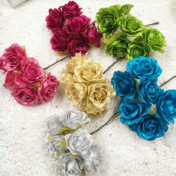hindjef 6 pcs/artificial silk blue demon ji wedding bouquets of roses flower decoration diy wreath gift boxes collage simulation
hindjef 6 pcs/artificial silk blue demon ji wedding bouquets of roses flower decoration diy wreath gift boxes collage simulation