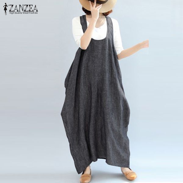 2019 zanzea vintage women summer dress female casual suspender tank vestido robe plus size party dresses kaftan woman's sundress, Black;gray
2019 zanzea vintage women summer dress female casual suspender tank vestido robe plus size party dresses kaftan woman's sundress, Black;gray