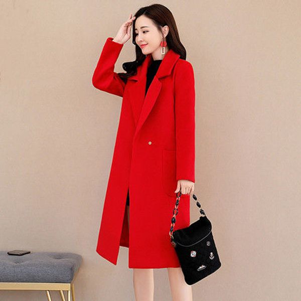 новая зима женщины шерстяное пальто корея стиль casual красный черный mid-long coat элегантный женский пиджак casaco feminino, Black
новая зима женщины шерстяное пальто корея стиль casual красный черный mid-long coat элегантный женский пиджак casaco feminino, Black