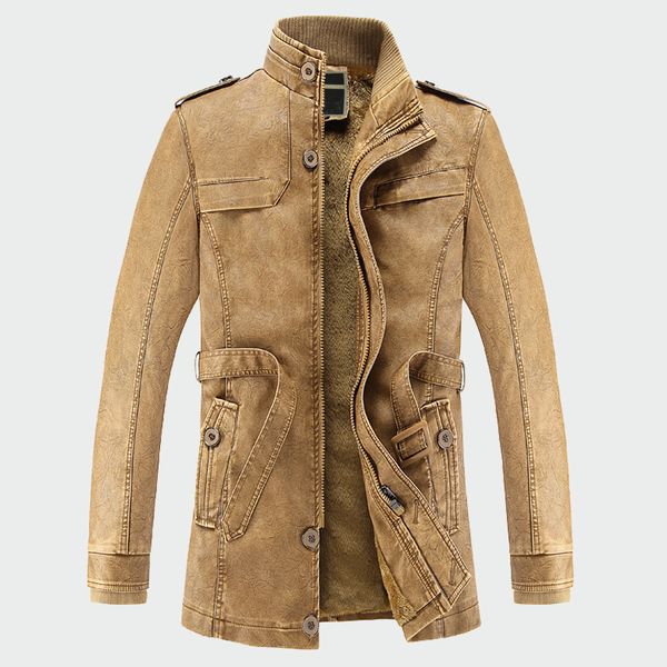 men's leather jackets winter warm faux fleece plus thick warm coats windproof biker motorcycle velvet outerwear l-3xl ml027, Black
men's leather jackets winter warm faux fleece plus thick warm coats windproof biker motorcycle velvet outerwear l-3xl ml027, Black