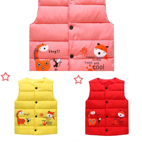 light and thin warm children's color cartoon printed children's down warm candy vest candy cotton vest, Camo
light and thin warm children's color cartoon printed children's down warm candy vest candy cotton vest, Camo
