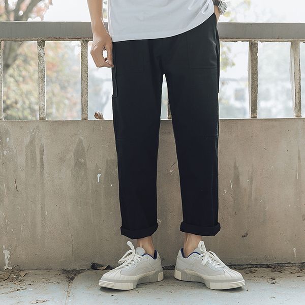 new loose-fit men's casual pants harajuku-style cargo pants socks spring and summer jogging sports comfortable wide leg, Black
new loose-fit men's casual pants harajuku-style cargo pants socks spring and summer jogging sports comfortable wide leg, Black
