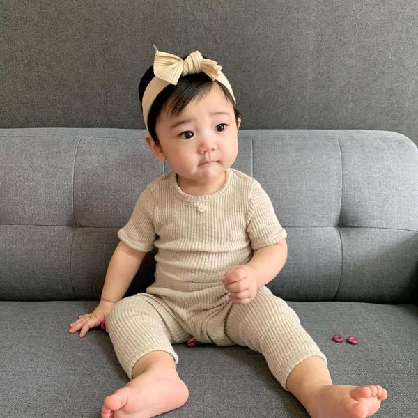 2020 baby spring summer clothing 2pcs newborn baby boy girl clothes short sleeve romper +long pants ribbed solid outfit set, White
2020 baby spring summer clothing 2pcs newborn baby boy girl clothes short sleeve romper +long pants ribbed solid outfit set, White