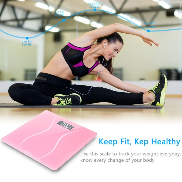 180kg personal scale digital weight scale electroniec lcd tempred glass bathroom keep fit scale us stock
180kg personal scale digital weight scale electroniec lcd tempred glass bathroom keep fit scale us stock