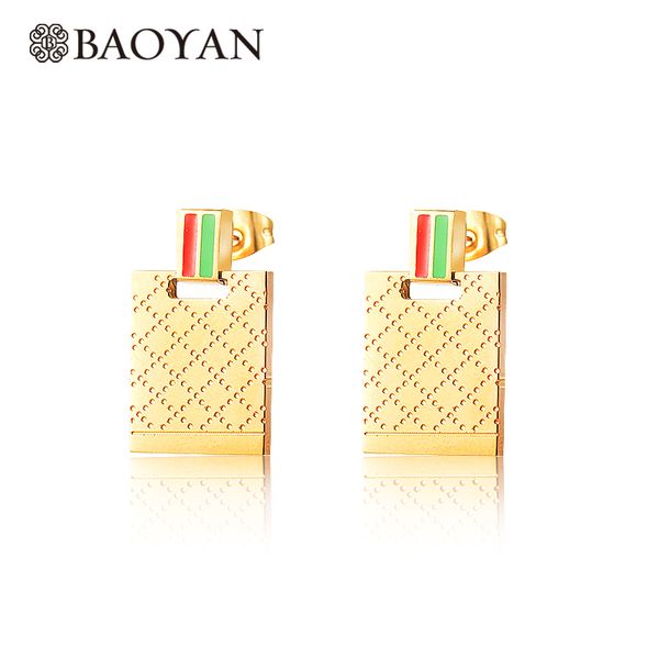 stud baoyan stainless steel earrings fashion jewelry women minimalist punk small square rectangle silver gold for, Golden;silver
stud baoyan stainless steel earrings fashion jewelry women minimalist punk small square rectangle silver gold for, Golden;silver