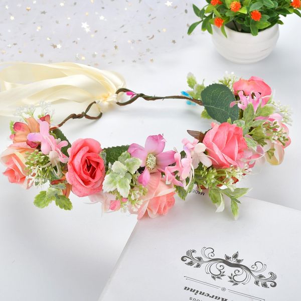 big girls garlands european american children headdress wreath wreath seaside holiday simulation flower hair band s173, Slivery;white
big girls garlands european american children headdress wreath wreath seaside holiday simulation flower hair band s173, Slivery;white