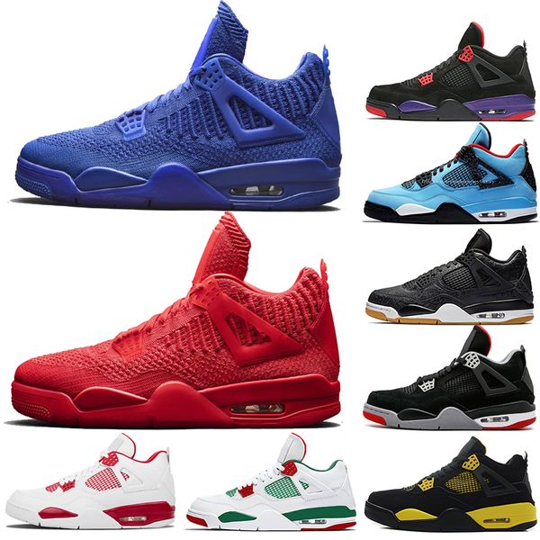 2019 mens 4 4s basketball shoes mesh knit red royal orange volt purple raptors bred cool grey monsoon blue sports sneakers, White;red
2019 mens 4 4s basketball shoes mesh knit red royal orange volt purple raptors bred cool grey monsoon blue sports sneakers, White;red
