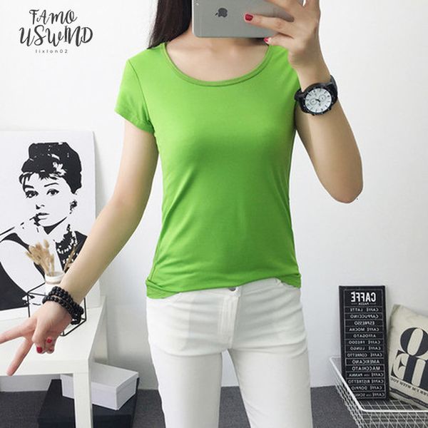 2020 spring summer short o neck women shirts t shirts women amp; tees basic shirt women t shirt cotton solid color, White
2020 spring summer short o neck women shirts t shirts women amp; tees basic shirt women t shirt cotton solid color, White