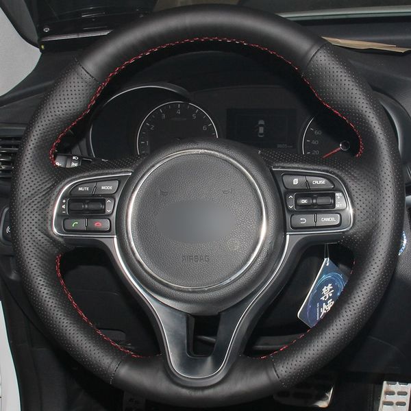 black natural leather car steering wheel cover for kia k5 2016 2017 sportage 4 kx5 2016 2017
black natural leather car steering wheel cover for kia k5 2016 2017 sportage 4 kx5 2016 2017