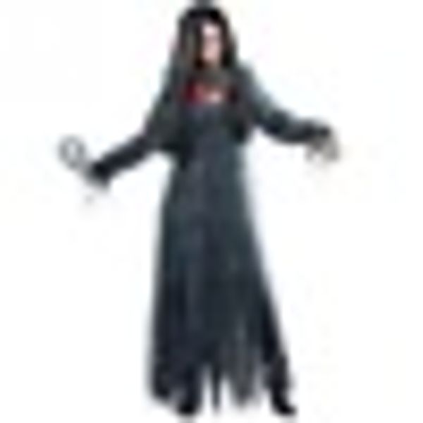 halloween cosplay costumes scary vampire zombies costume for women ghost bride carnival masquerade costume black fancy dress, Black;red
halloween cosplay costumes scary vampire zombies costume for women ghost bride carnival masquerade costume black fancy dress, Black;red