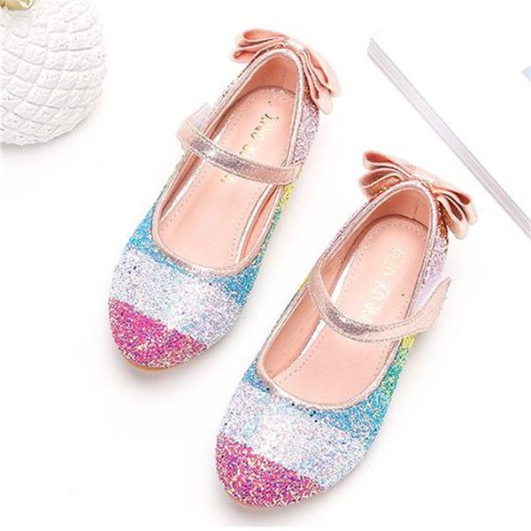 new girls rainbow sequins princess shoes children crystal high heels student toddler dance bow leather shoes kids fashion 041, Black;grey
new girls rainbow sequins princess shoes children crystal high heels student toddler dance bow leather shoes kids fashion 041, Black;grey