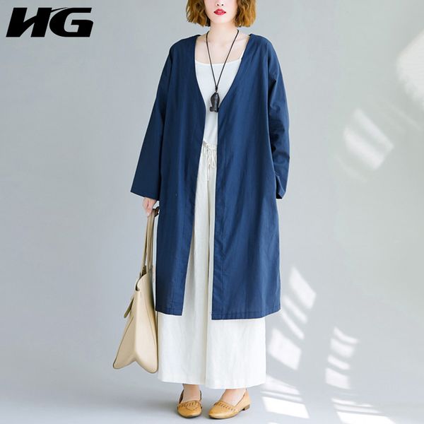 hg women trench coat casual lady long sleeve outerwear plus size cardigan female thin open stitch autumn 2019 zyq1422, Tan;black
hg women trench coat casual lady long sleeve outerwear plus size cardigan female thin open stitch autumn 2019 zyq1422, Tan;black
