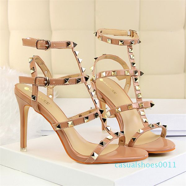 2019 womens slingbacks designer gladiator sandals women rivet shoes black red nude white italian brand extreme high heels pumps 11c
2019 womens slingbacks designer gladiator sandals women rivet shoes black red nude white italian brand extreme high heels pumps 11c