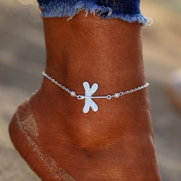 barefoot sandals ankle bracelet silver beach lady dragonfly crystal anklets foot jewelry on the leg new silver colors women 27cm, Red;blue
barefoot sandals ankle bracelet silver beach lady dragonfly crystal anklets foot jewelry on the leg new silver colors women 27cm, Red;blue