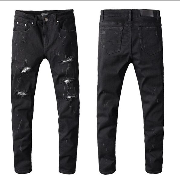 2020 new arrival men designer jeans denim embroidery pants 40size 28-40 29, Blue
2020 new arrival men designer jeans denim embroidery pants 40size 28-40 29, Blue