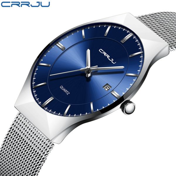 men watches brand crrju fashion business quartz wristwatches ultra-thin full steel male clock display date hodinky reloj hombre, Slivery;brown
men watches brand crrju fashion business quartz wristwatches ultra-thin full steel male clock display date hodinky reloj hombre, Slivery;brown