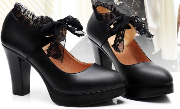 2019 women's shoes in spring and autumn with new style high heel coarse heel pointed end waterproof table @2238, Black
2019 women's shoes in spring and autumn with new style high heel coarse heel pointed end waterproof table @2238, Black