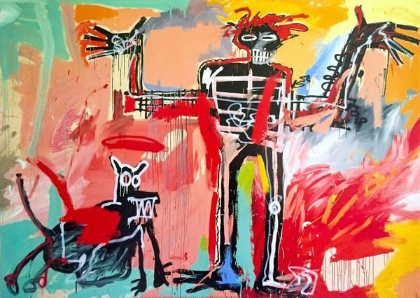 jean michel basquiat " boy & dog in a johnnypump " 1982 home decor handpainted &hd print oil painting on canvas wall art canvas 20
jean michel basquiat " boy & dog in a johnnypump " 1982 home decor handpainted &hd print oil painting on canvas wall art canvas 20