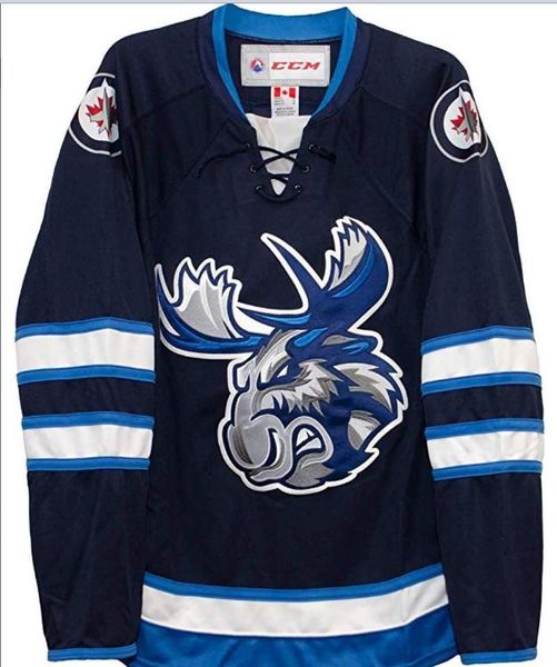 men real full embroidery blue white manitoba moose ccm premier hockey jersey 100% embroidery jersey or custom any name or number jersey, Black;red
men real full embroidery blue white manitoba moose ccm premier hockey jersey 100% embroidery jersey or custom any name or number jersey, Black;red