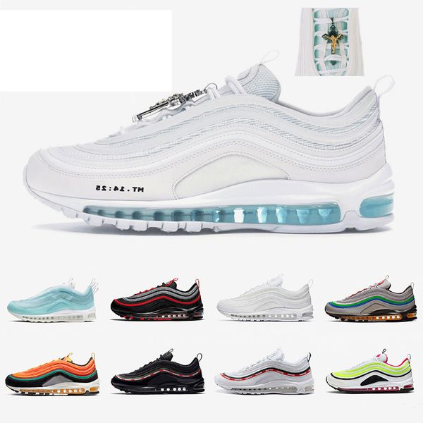 mschf x inri jesus cross 97s undefeated og mens womens running shoes triple white 97s black sliver bullet neon sports sneakers 36-45
mschf x inri jesus cross 97s undefeated og mens womens running shoes triple white 97s black sliver bullet neon sports sneakers 36-45
