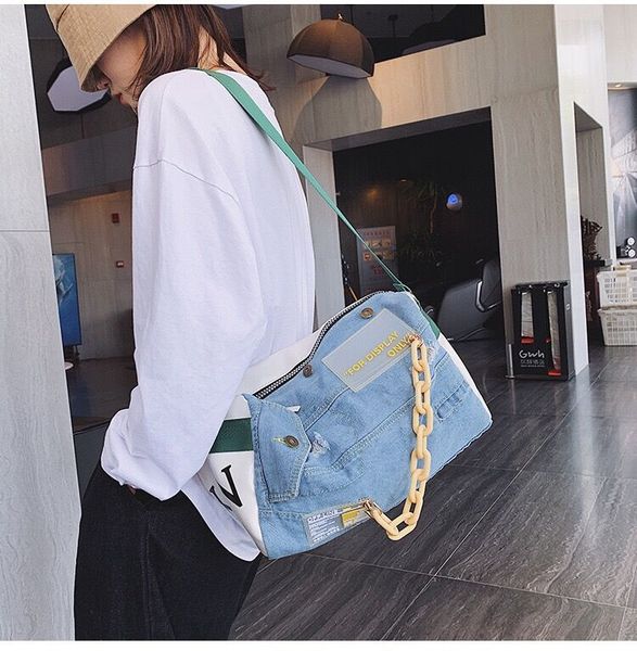 fitness bag denim travel gym fashion yoga bag women men trendy sports dance outdoor training holiday messenger
fitness bag denim travel gym fashion yoga bag women men trendy sports dance outdoor training holiday messenger