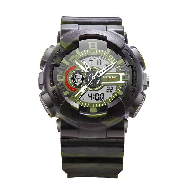 watch waterproof sports outdoor men's and women's watch student multifunction large dial personality harajuku electronic, Slivery;brown
watch waterproof sports outdoor men's and women's watch student multifunction large dial personality harajuku electronic, Slivery;brown