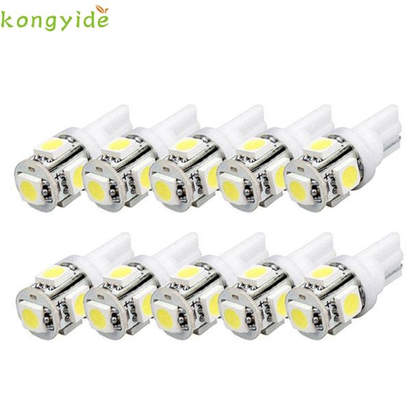 kongyide super automaker drop ship 10pcs t10 wedge 5-smd xenon led light bulbs 192 168 194 w5w 2825 158 white oct8 2018
kongyide super automaker drop ship 10pcs t10 wedge 5-smd xenon led light bulbs 192 168 194 w5w 2825 158 white oct8 2018