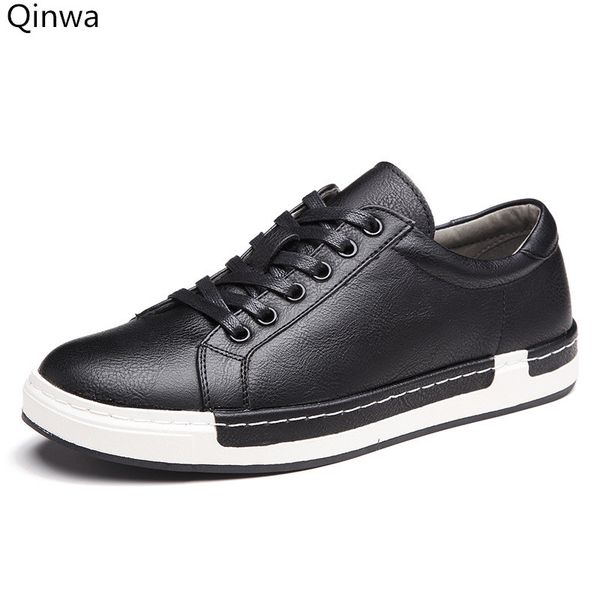 2019 summer new men doug big yards of shoes comfortable wear-resisting breathable and recreational leather men casual shoes, Black
2019 summer new men doug big yards of shoes comfortable wear-resisting breathable and recreational leather men casual shoes, Black