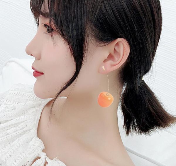 stylisn lovely sweet cherry earring stud wild fruit long earrings women temperament xmas gifts new factroy price, Golden;silver
stylisn lovely sweet cherry earring stud wild fruit long earrings women temperament xmas gifts new factroy price, Golden;silver