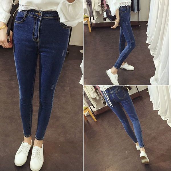 ladies jeans mother high waist jeans 2019 autumn and winter ladies high elastic slim xl stretch washed denim, Blue
ladies jeans mother high waist jeans 2019 autumn and winter ladies high elastic slim xl stretch washed denim, Blue