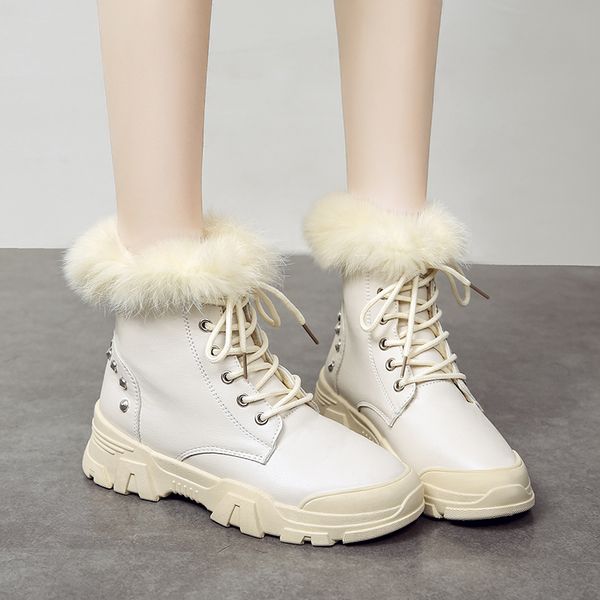 women's mid calf boots rock shoes woman australia booties ladies lace up luxury designer low heels booties winter footwear, Black
women's mid calf boots rock shoes woman australia booties ladies lace up luxury designer low heels booties winter footwear, Black