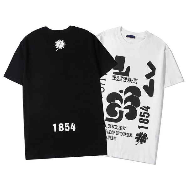 20ss four leaf clove men t shirt 1854 series logo designer summer tee with letters luxury short-sleeved pullover t-shirt clothes s-2xl, White;black
20ss four leaf clove men t shirt 1854 series logo designer summer tee with letters luxury short-sleeved pullover t-shirt clothes s-2xl, White;black
